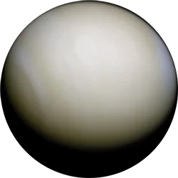 Realistic picture of Venus